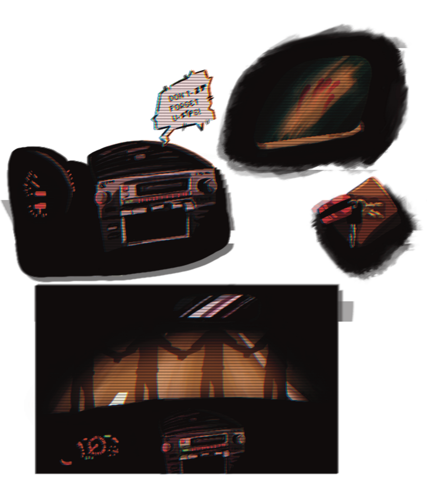 Backroads: You find yourself driving in a place you can't seem to leave, and strange things start to happen. Can you and your passengers find your way out? What will you lose trying?